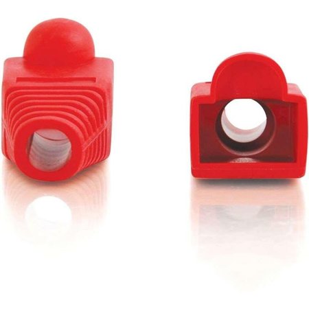 LEGRAND Rj45 Snagless Boot Cover (6.0Mm Od) - Red - 50Pk 04755